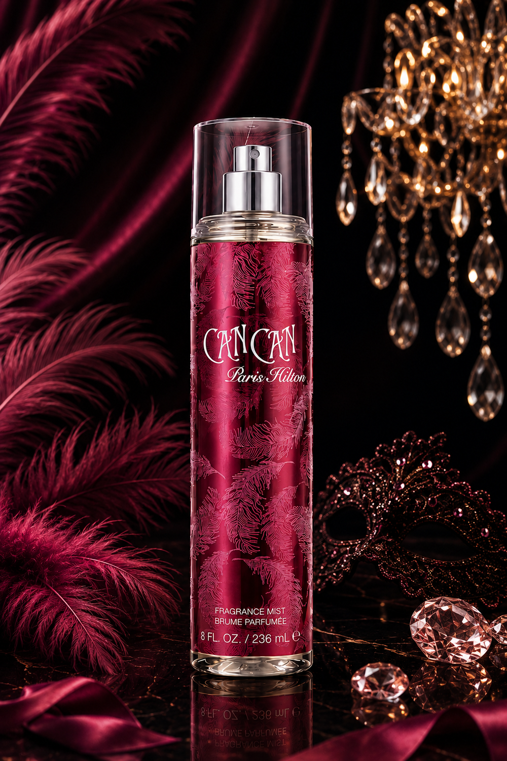 PARIS HILTON CAN CAN 8.0oz BODY MIST L