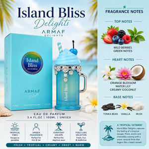 ISLAND BLISS  DELIGHTS  3.4 EDP U
