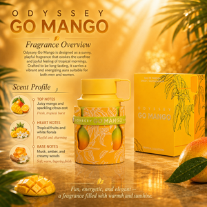Odyssey Go Mango Tropical Collection EDP 3.4 oz U