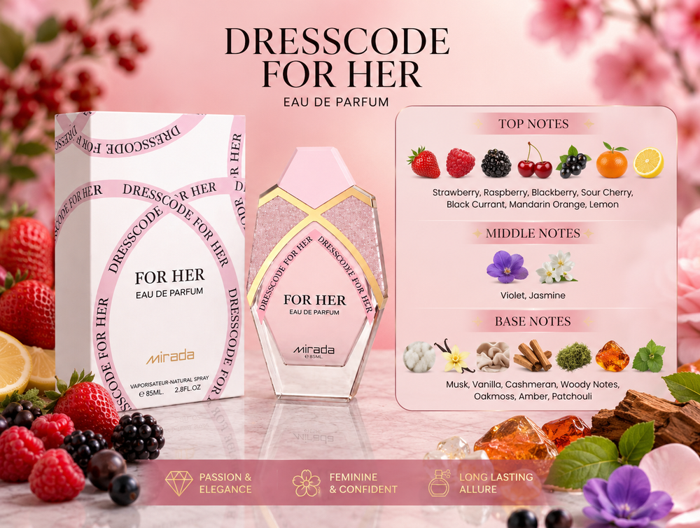 Dresscode For Her by Mirada/85ml EDP