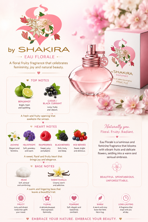 SHAKIRA EAU FLORALE 2.7 EDT L