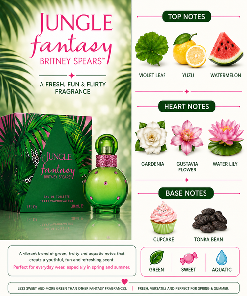 Britney Spears Jungle Fantasy 1.0oz EDT L