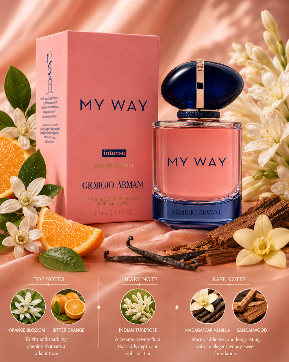 Giorgio Armani My Way Intense 1.7oz EDP L