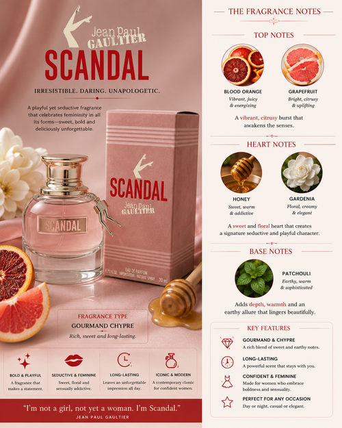 Jean Paul Gaultier Scandal 1.0oz EDP L