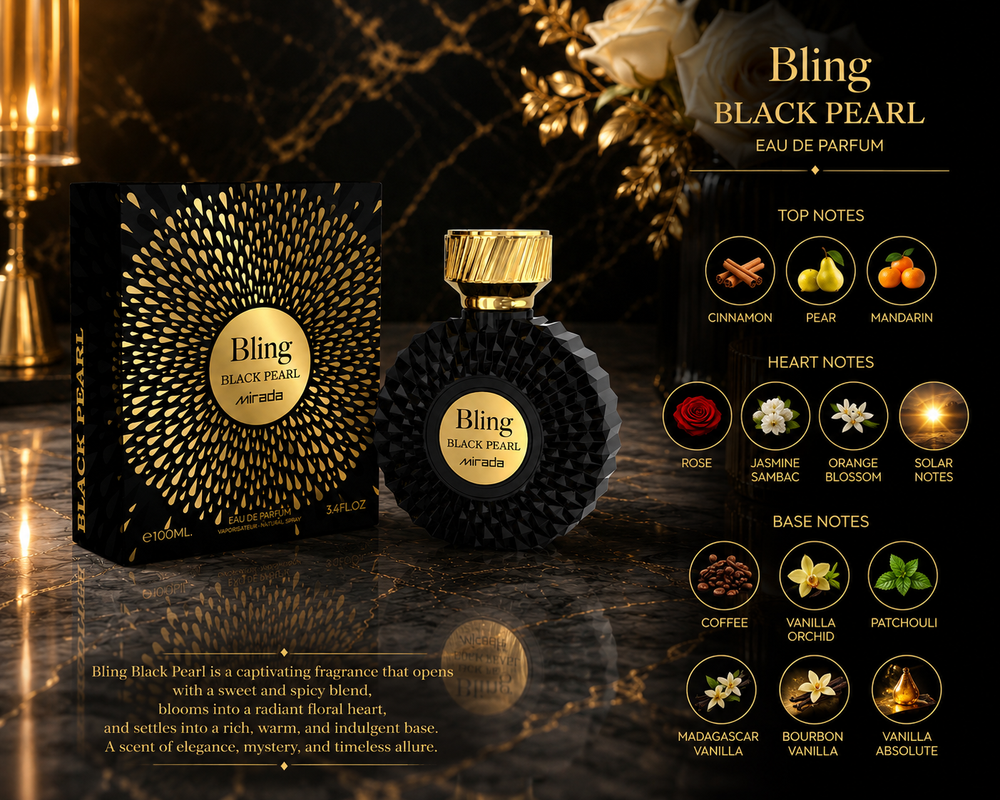 Bling Black Pearl (Pour Femme)— Mirada (100ML EDP)