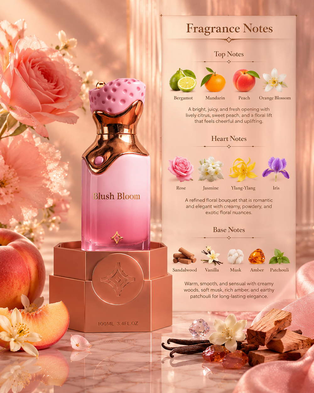 Frais et Frais Blush Bloom 3.4FL.OZ EDP