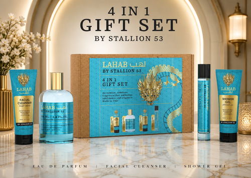 GIFT SET 4 IN 1 LAHAB BY STALLION 53