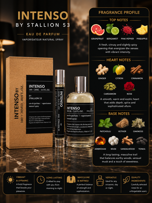 Intenso by Stallion 53 (100ml + 20ml) EDP