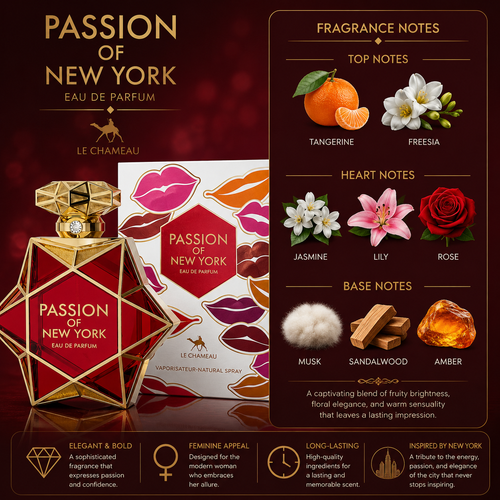PASSION OF NEW YORK – 85ml (Le Chameau / Emper)