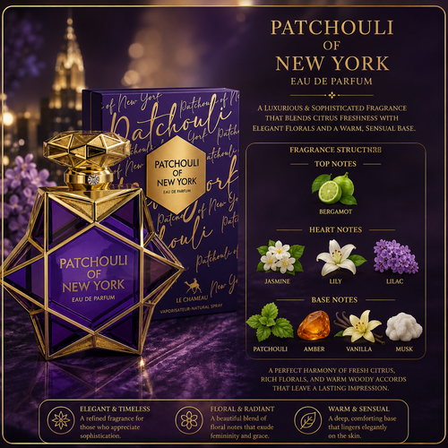 PATCHOULI OF NEW YORK- 85 ml (Le Chameau / Emper)