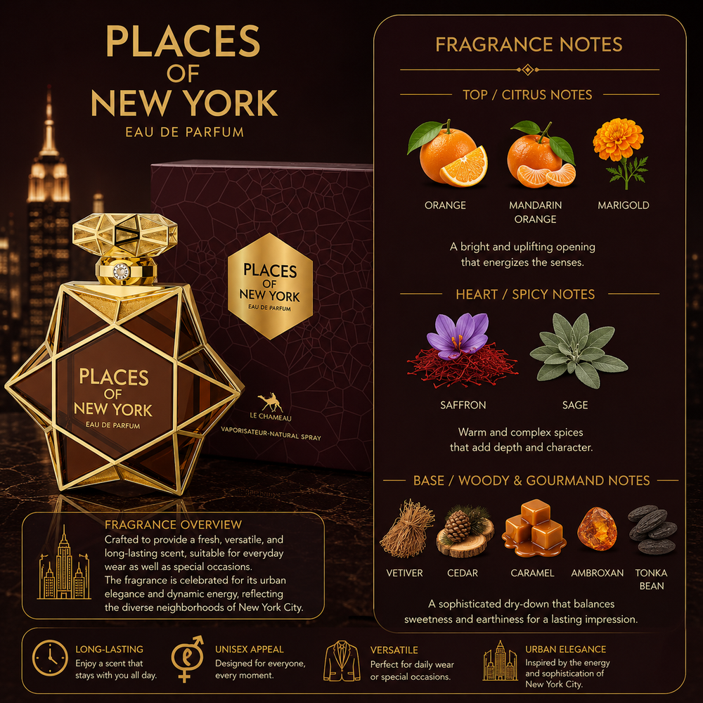 PLACES OF NEW YORK – 85ml (Le Chameau / Emper)