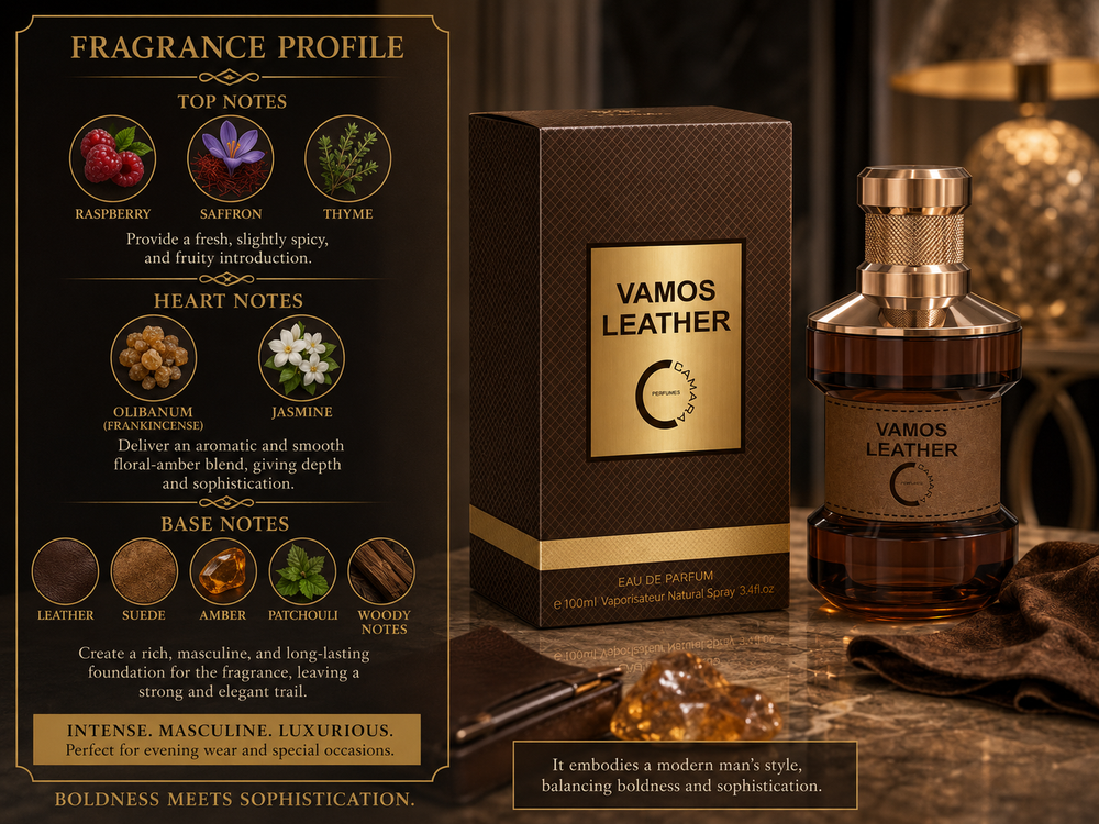 Vamos Leather (Pour Homme) – 100ML