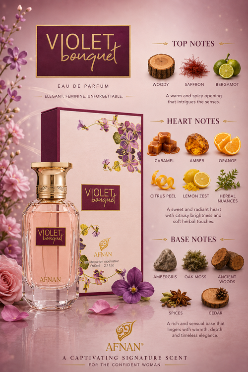 Afnan - Violet Bouquet 2.7oz EDP L
