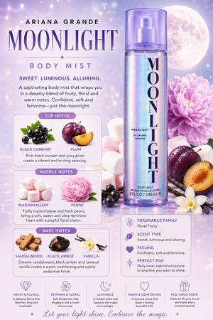 Ariana Grande MOONLIGHT 8.0 BODY MIST L