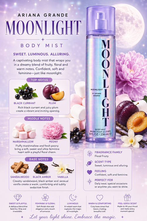 Ariana Grande MOONLIGHT 8.0 BODY MIST L