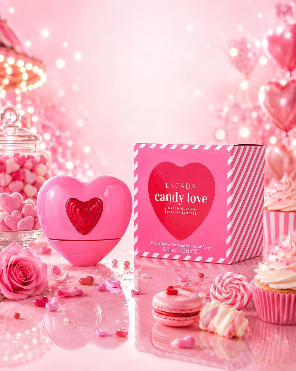 Escada - Candy Love 3.3oz EDT L (LIMITED EDITION)
