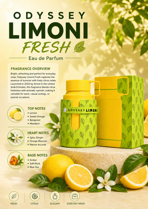 Odyseey Limoni Fresh 2.0oz EDP M