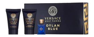 Versace Dilan Blue Set 5ML EDT M + 0.8SG + 0.8ASH