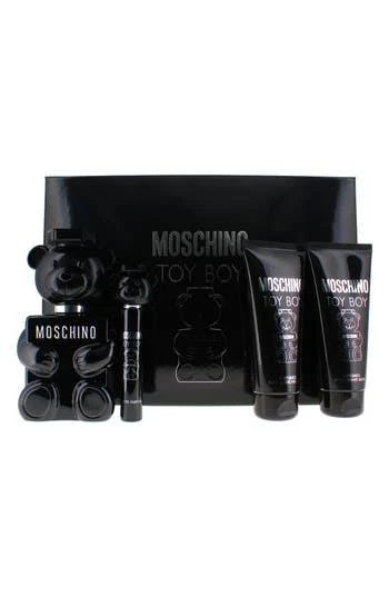 SET MOCHINO TOY BOY 3.4 EDP+3.4 SG+3.4 ASB+MINI